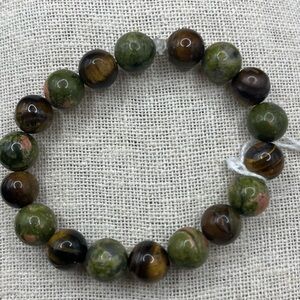 Elasti Glass Bead Bracelet